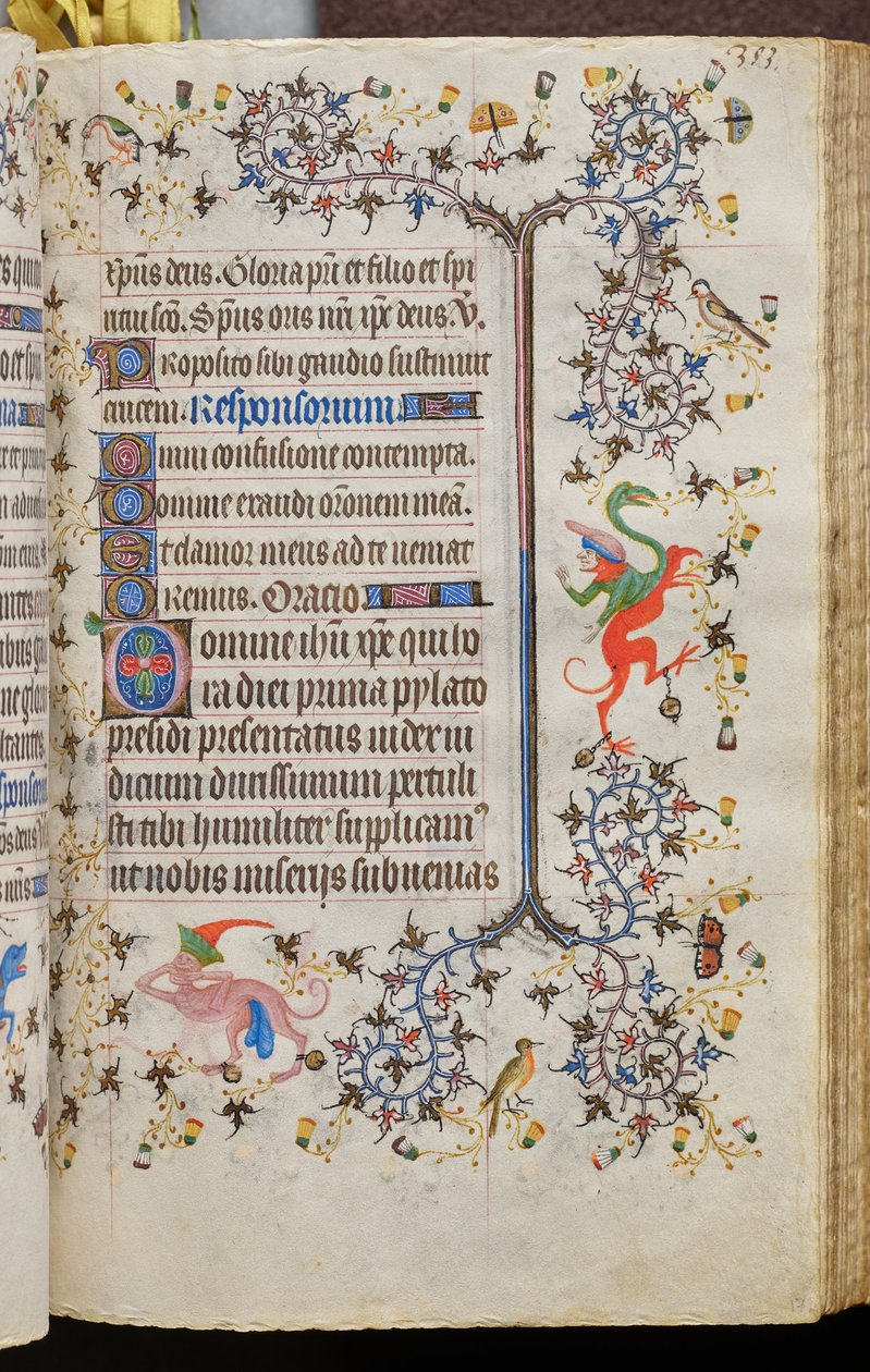 Horas de Carlos el Noble, rey de Navarra (1361-1425): fol. 172r, Texto de Master of the Brussels Initials and Associates