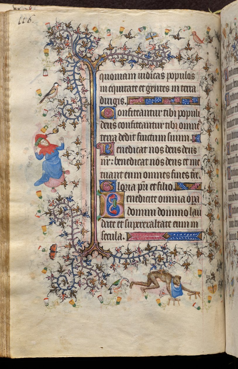 Horas de Carlos el Noble, rey de Navarra (1361-1425): fol. 58v, Texto de Master of the Brussels Initials and Associates