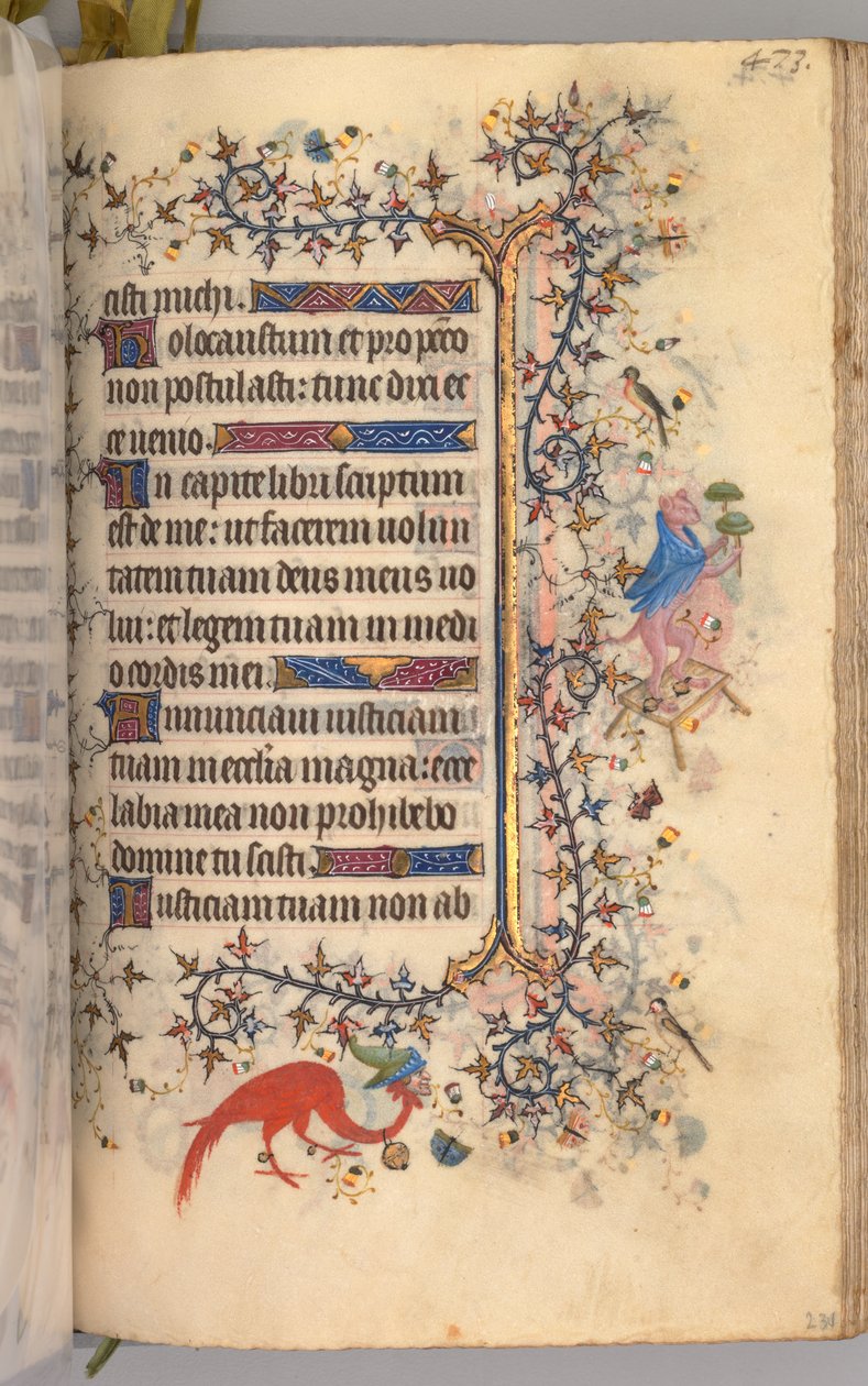 Horas de Carlos el Noble, Rey de Navarra 1361-1425: fol. 231r, Texto, c. 1405 de Master of the Brussels Initials and Associates