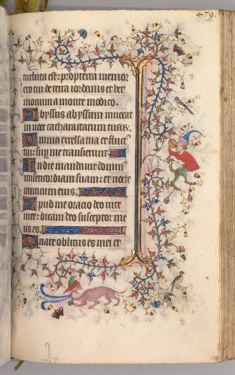 Horas de Carlos el Noble, Rey de Navarra 1361-1425: fol. 234r, Texto de Master of the Brussels Initials and Associates