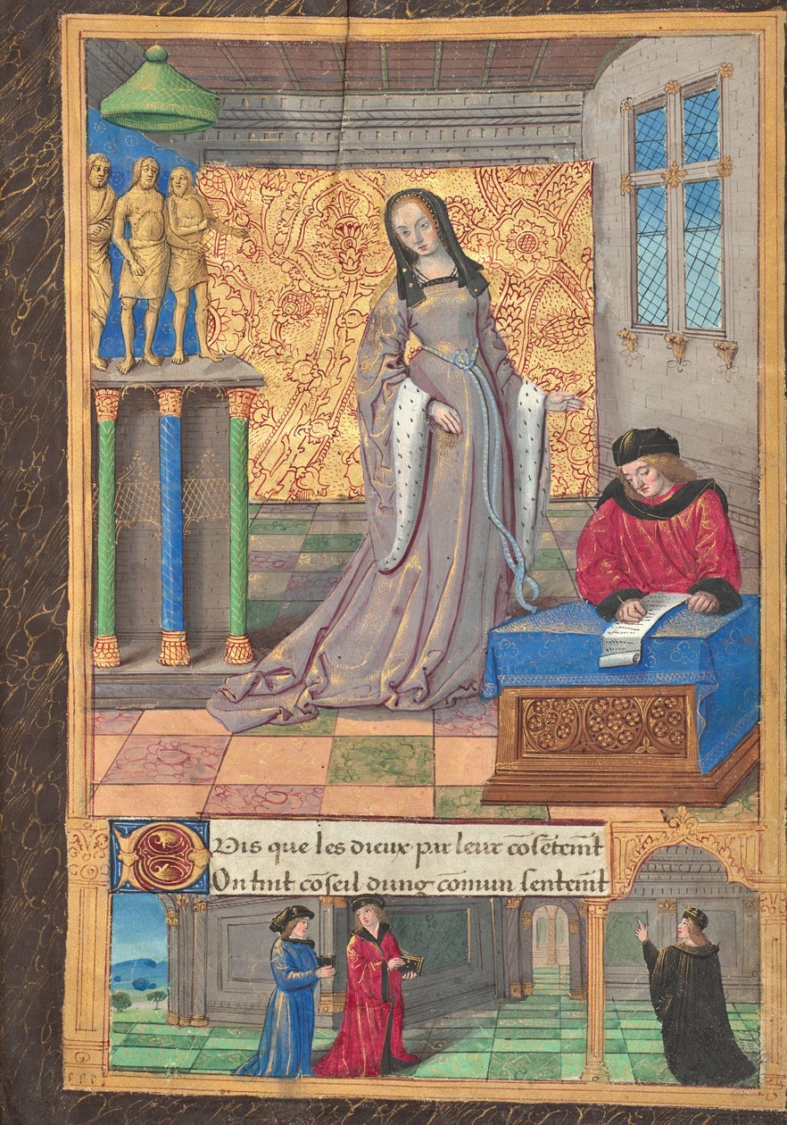 La dama sin par es proclamada la mujer más bella de Master of the Chronique scandaleuse