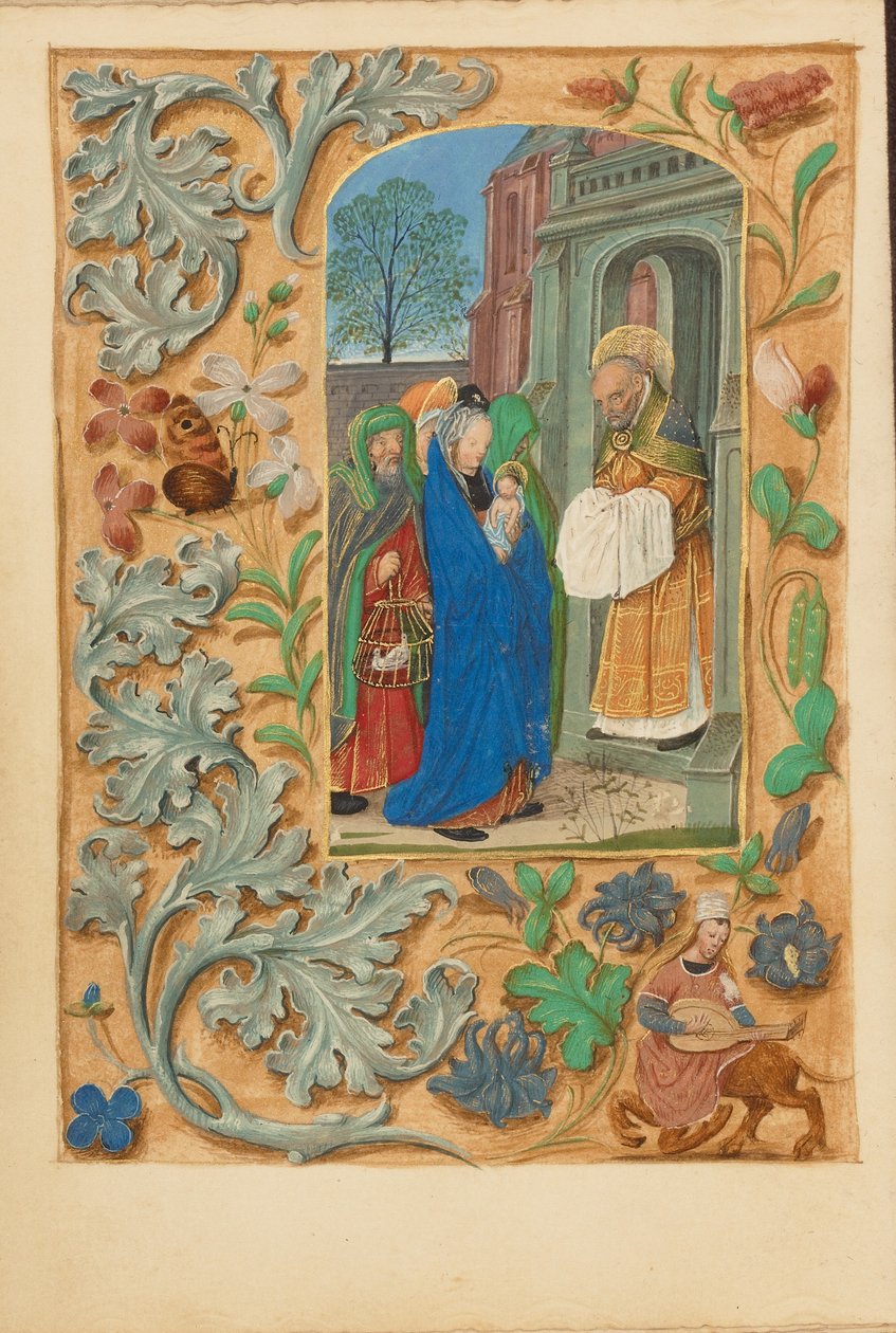 Presentación en el Templo de Master of the Dresden Prayer Book