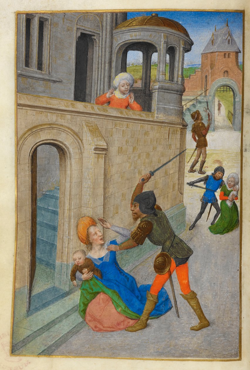 La masacre de los inocentes. de Master of the Dresden Prayer Books
