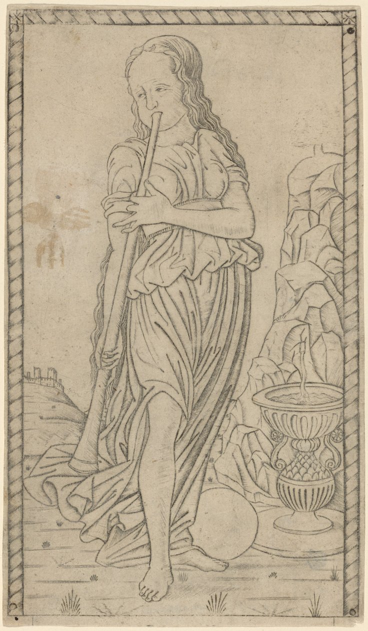 Calíope de Master of the E Series Tarocchi