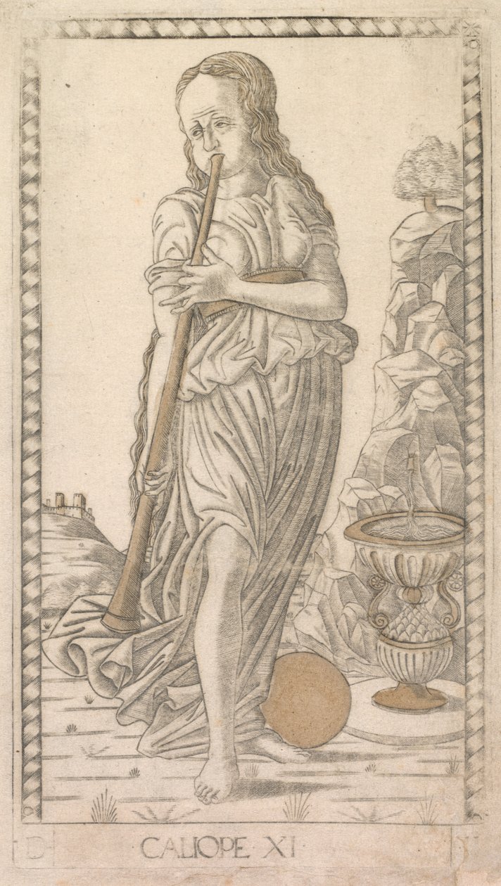 Calíope (de los Tarocchi serie D: Apolo y las Musas, #11) de Master of the E Series Tarocchi
