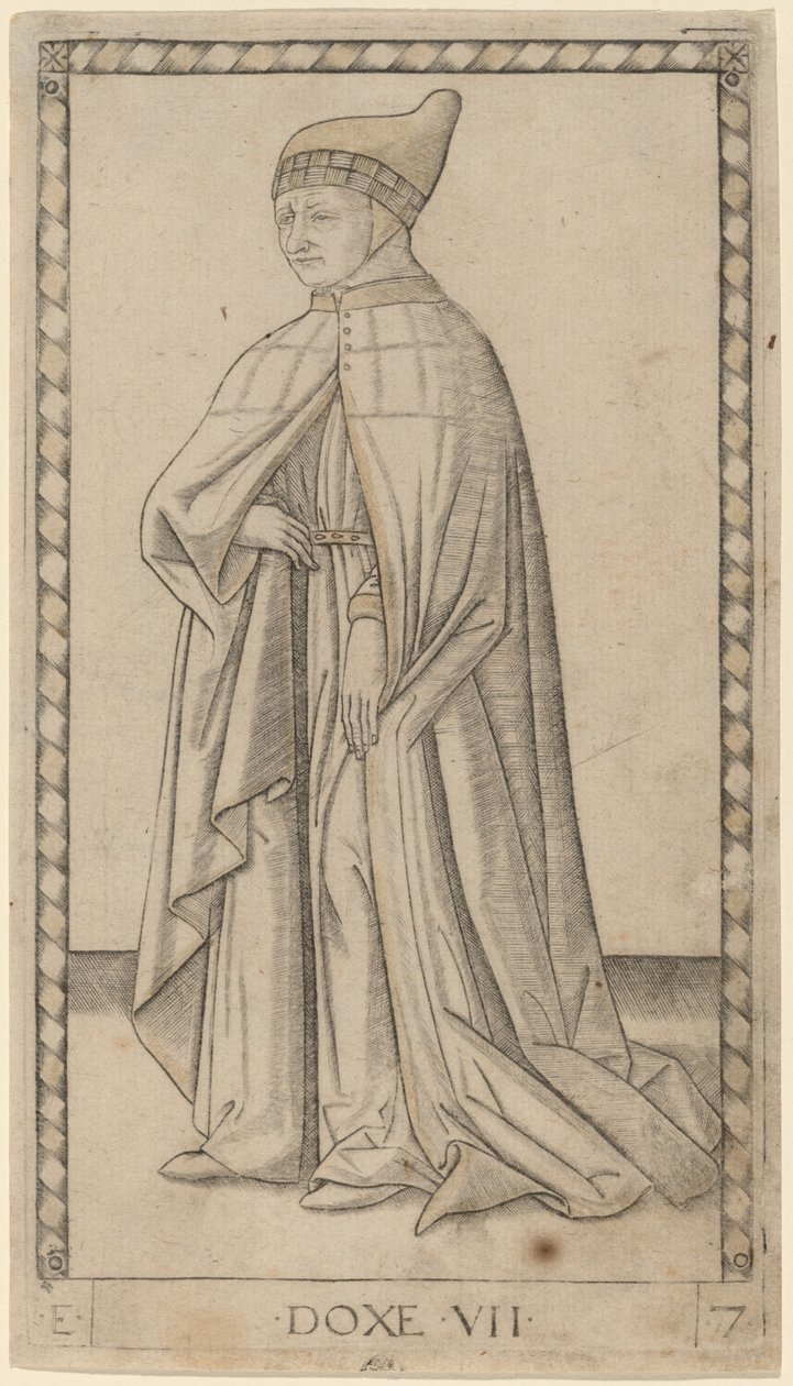 Dux de Master of the E Series Tarocchi