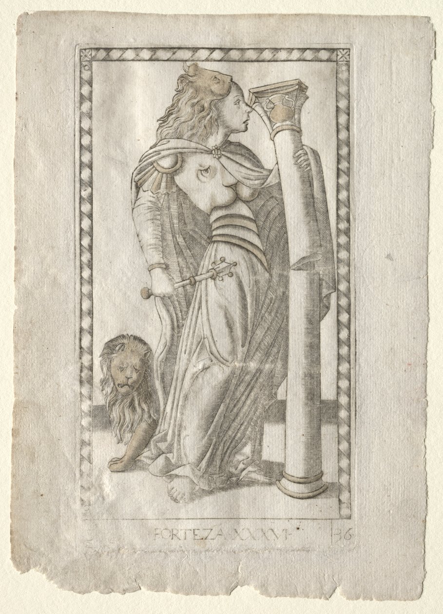 Fortaleza (de la serie Tarocchi B: Principios Cósmicos y Virtudes, #36) de Master of the E Series Tarocchi