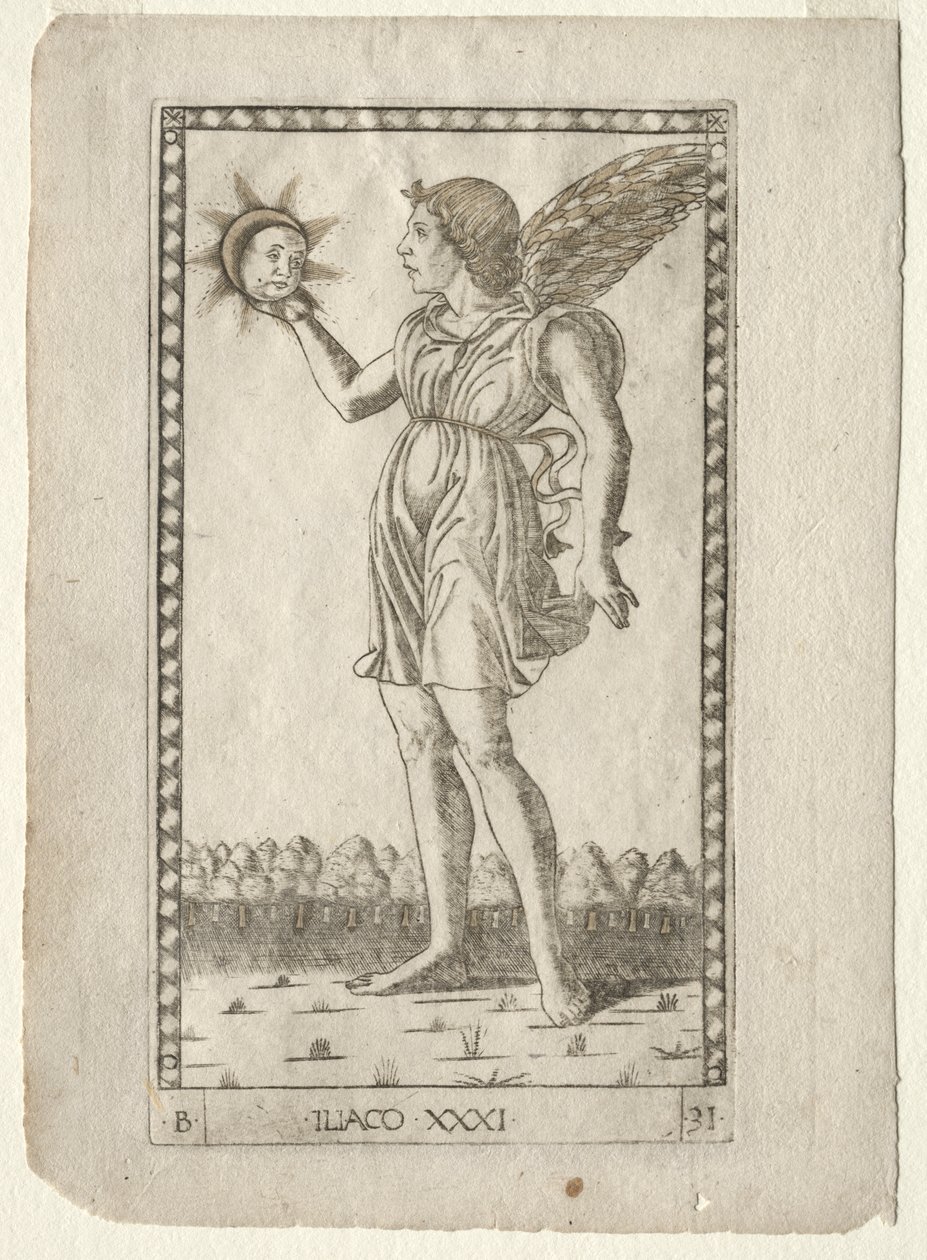 Genio del Sol (de la serie Tarocchi B: Principios Cósmicos y Virtudes, #31) de Master of the E Series Tarocchi