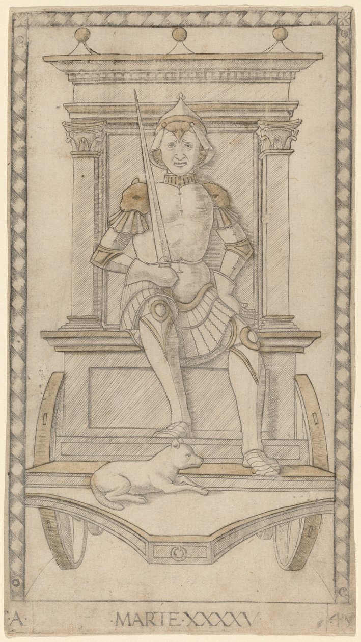Marte de Master of the E Series Tarocchi