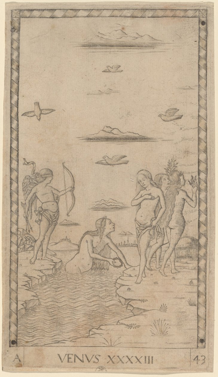 Venus de Master of the E Series Tarocchi