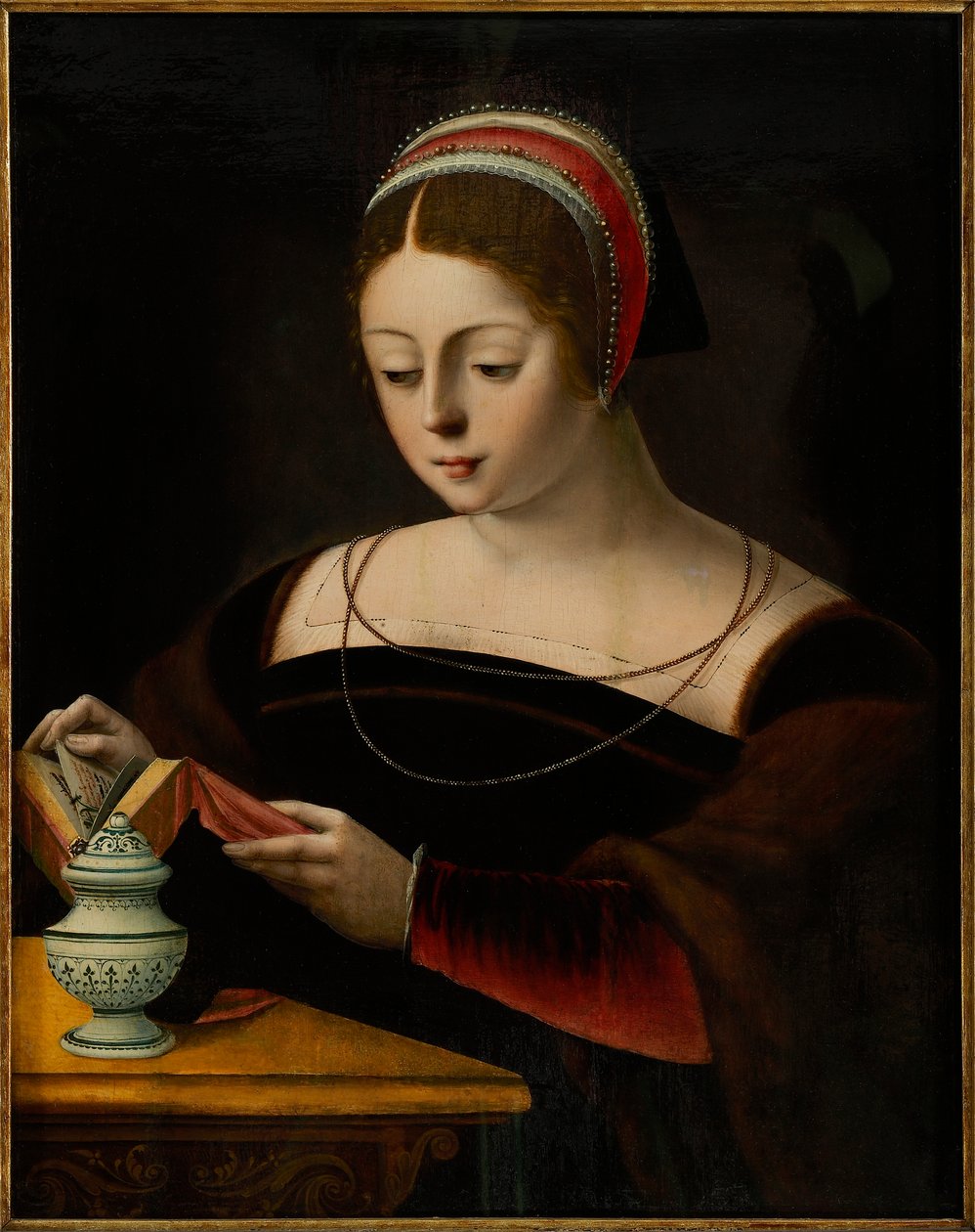María Magdalena, c.1540 de Master of the Female Half Lengths