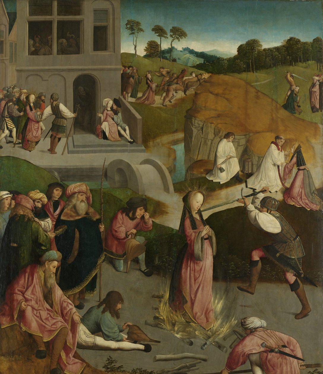 El martirio de Santa Lucía
El martirio de Santa Lucía de Master of the Figdor Deposition