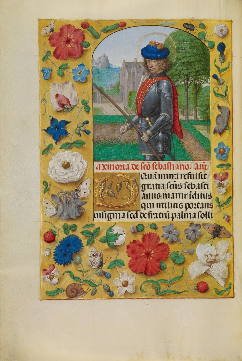San Sebastián de Master of the First Prayer Book of Maximilian