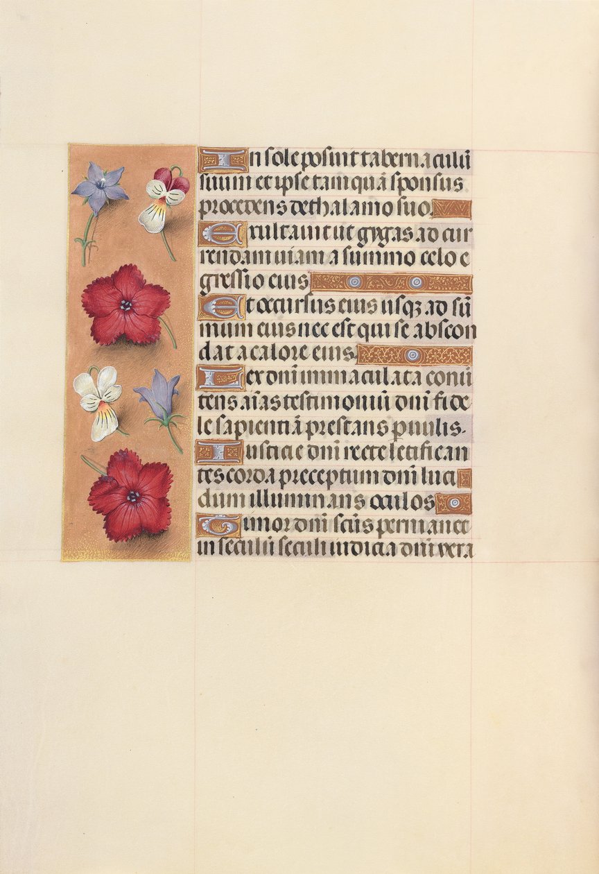 Horas de la Reina Isabel la Católica, Reina de España: Fol. 101v de Master of the First Prayerbook of Maximillian