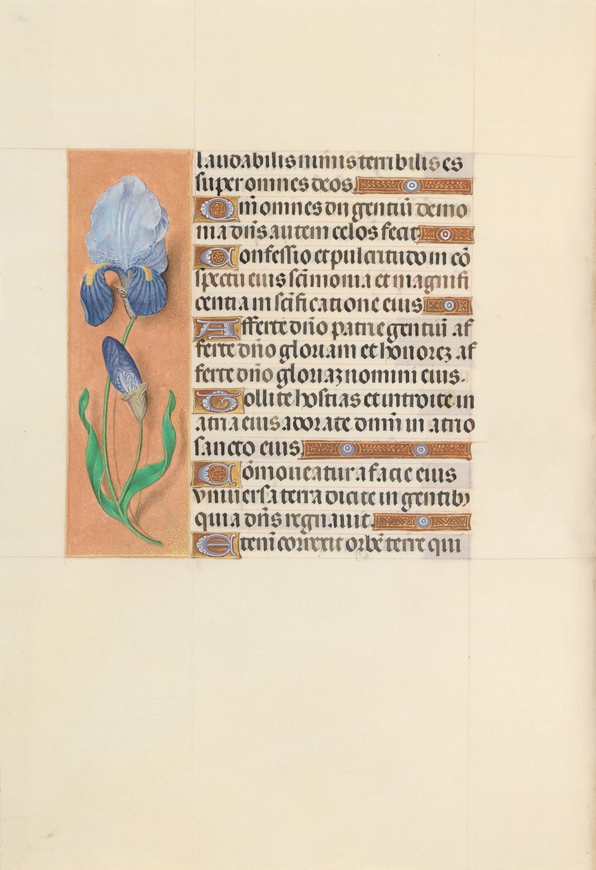 Horas de la Reina Isabel la Católica, Reina de España: Fol. 107v, c. 1500 de Master of the First Prayerbook of Maximillian