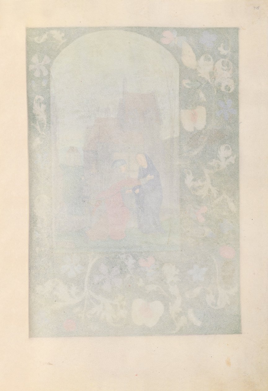 Horas de la Reina Isabel la Católica, Reina de España: Fol. 115r, c. 1500 de Master of the First Prayerbook of Maximillian