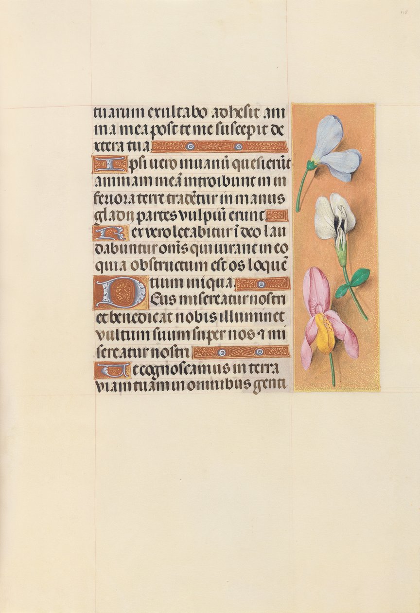 Horas de la Reina Isabel la Católica, Reina de España: Fol. 118r de Master of the First Prayerbook of Maximillian