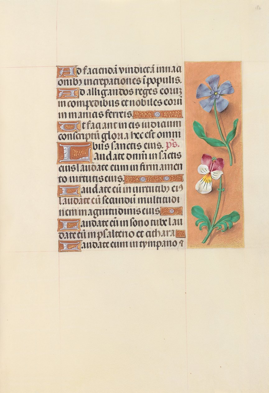 Horas de la Reina Isabel la Católica, Reina de España: Fol. 122r, c. 1500 de Master of the First Prayerbook of Maximillian