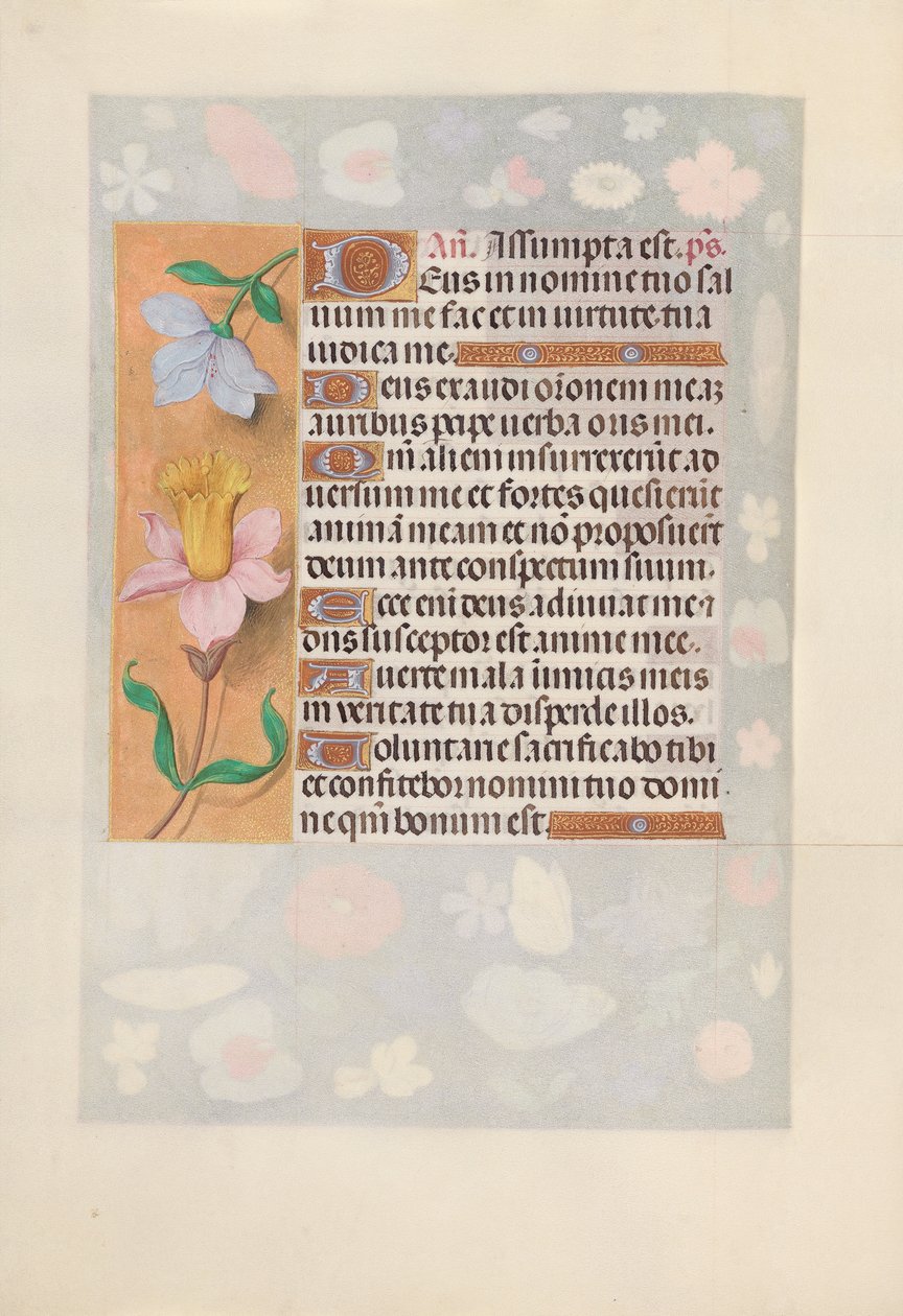 Horas de la Reina Isabel la Católica, Reina de España: Fol. 127v, c. 1500 de Master of the First Prayerbook of Maximillian
