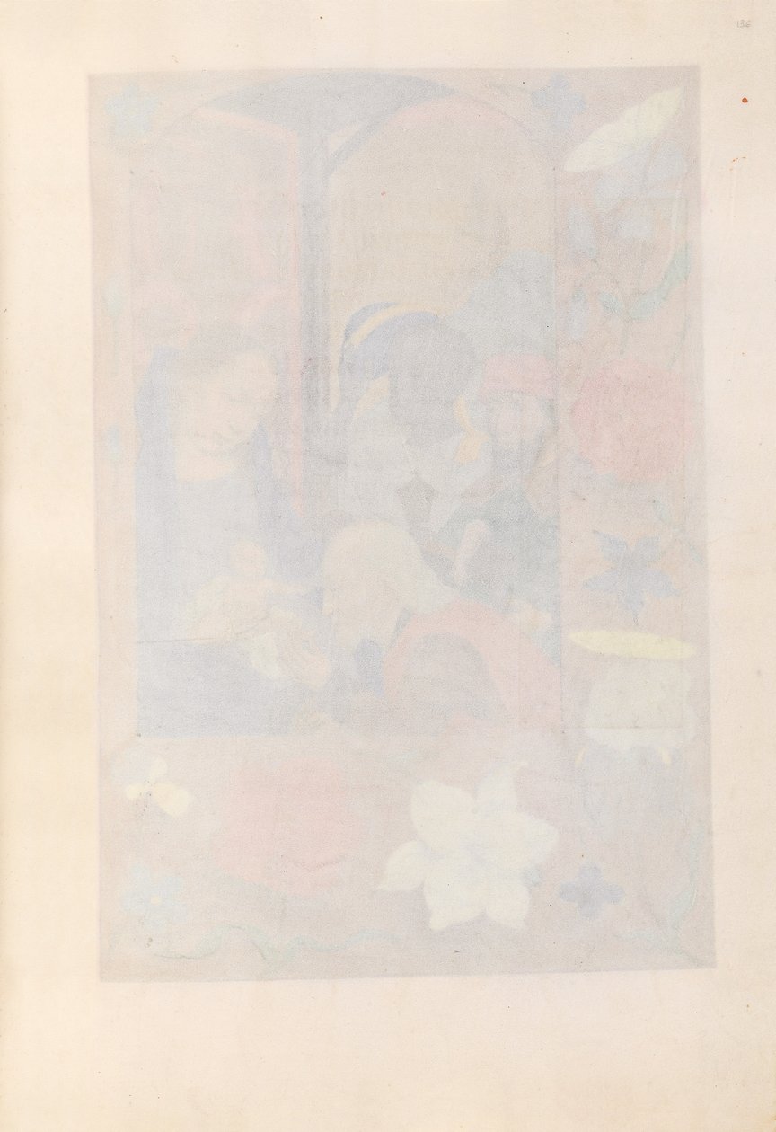 Horas de la Reina Isabel la Católica, Reina de España: Fol. 136r, c. 1500 de Master of the First Prayerbook of Maximillian
