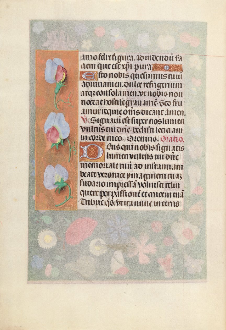 Horas de la Reina Isabel la Católica, Reina de España: Fol. 15v, c. 1500 de Master of the First Prayerbook of Maximillian