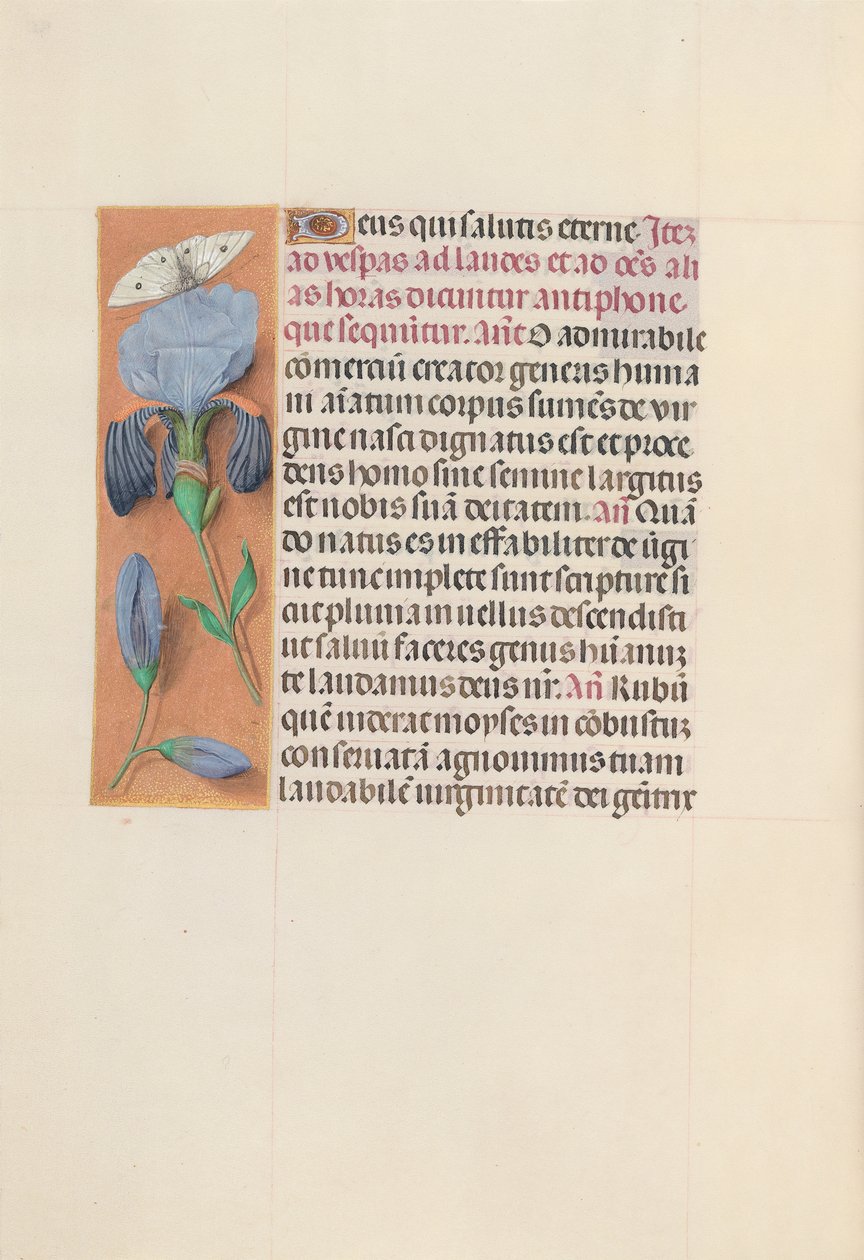 Horas de la Reina Isabel la Católica, Reina de España: Fol. 165v, c. 1500 de Master of the First Prayerbook of Maximillian