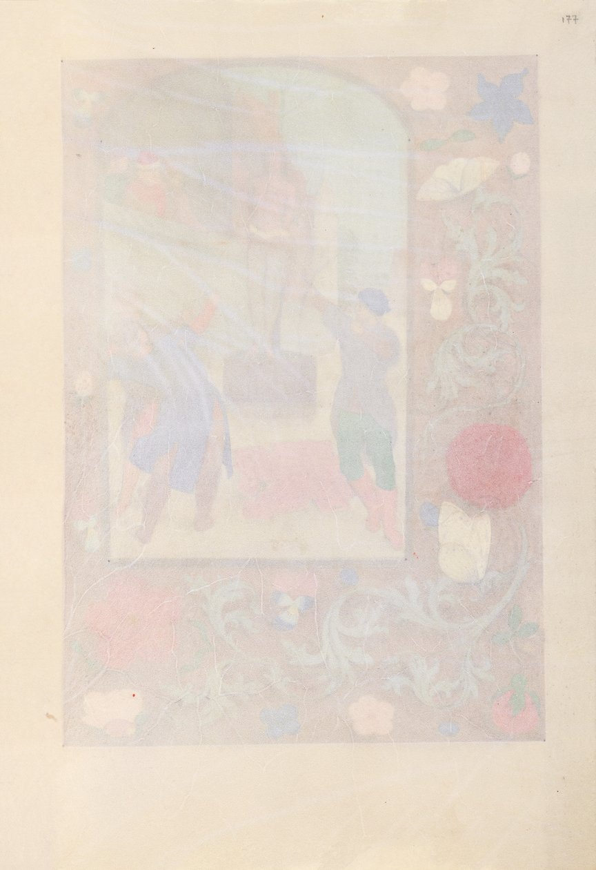 Horas de la Reina Isabel la Católica, Reina de España:  Fol. 177r de Master of the First Prayerbook of Maximillian