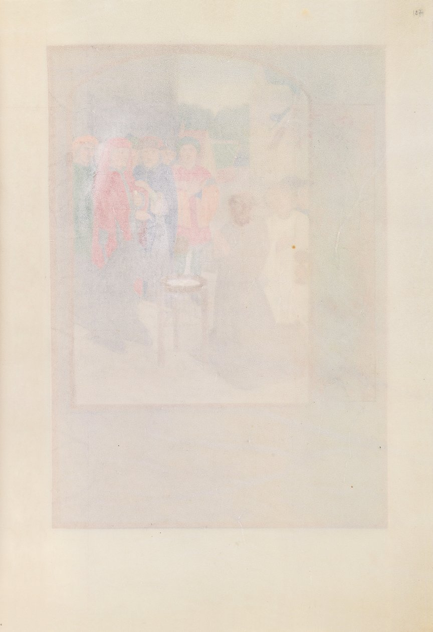 Horas de la Reina Isabel la Católica, Reina de España: Fol. 187r, c. 1500 de Master of the First Prayerbook of Maximillian