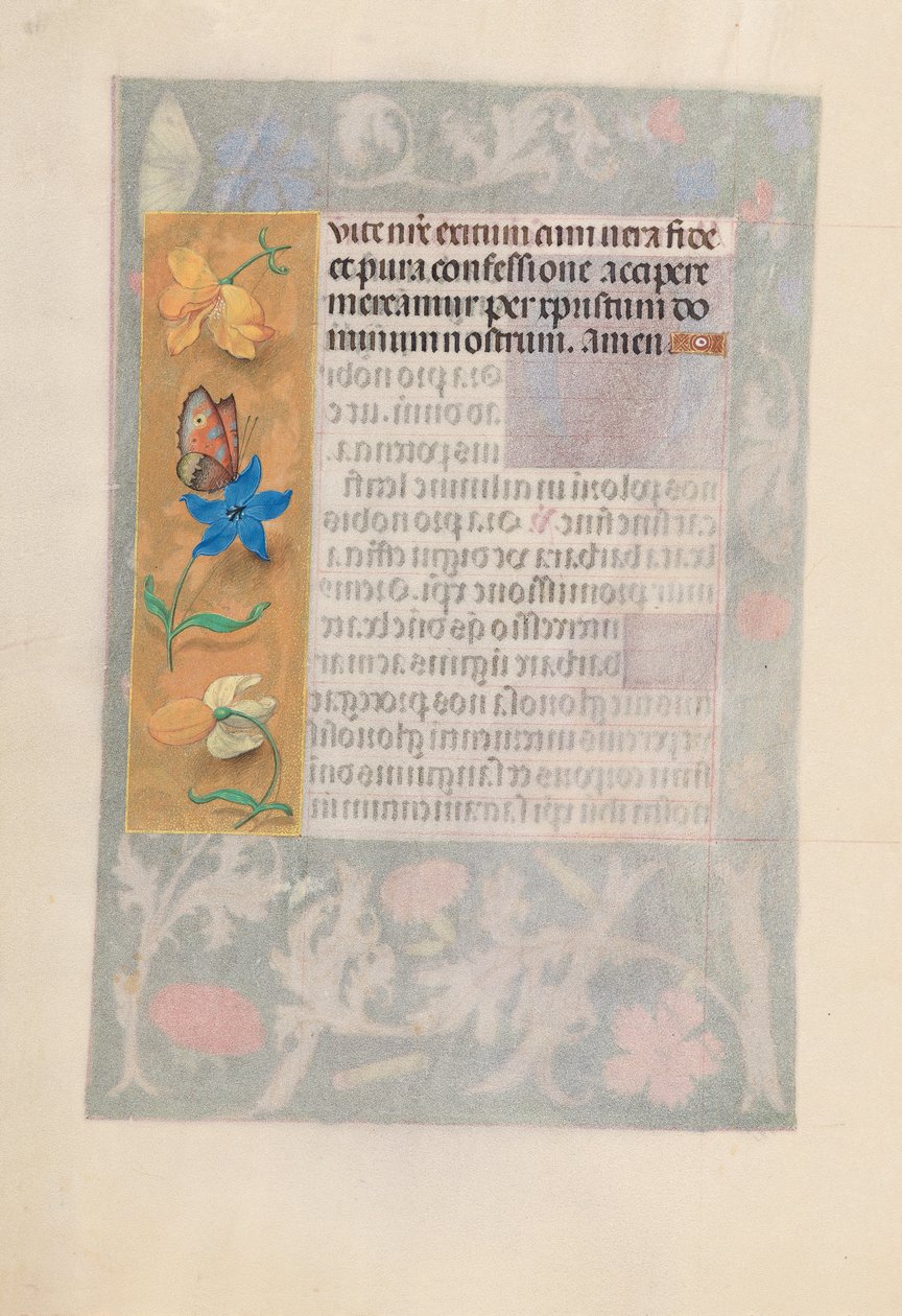 Horas de la Reina Isabel la Católica, Reina de España: Fol. 192v, c. 1500 de Master of the First Prayerbook of Maximillian