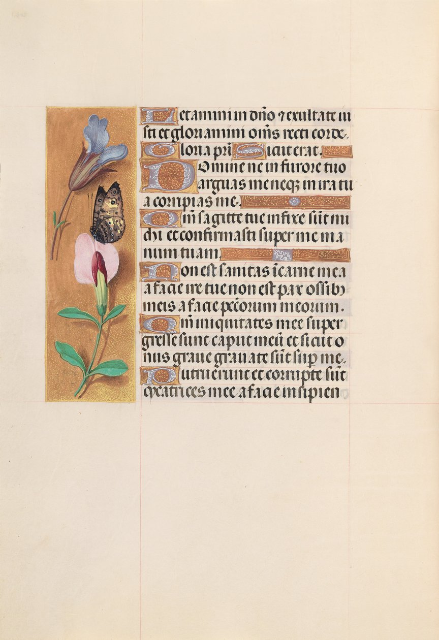 Horas de la Reina Isabel la Católica, Reina de España: Fol. 202v, c. 1500 de Master of the First Prayerbook of Maximillian