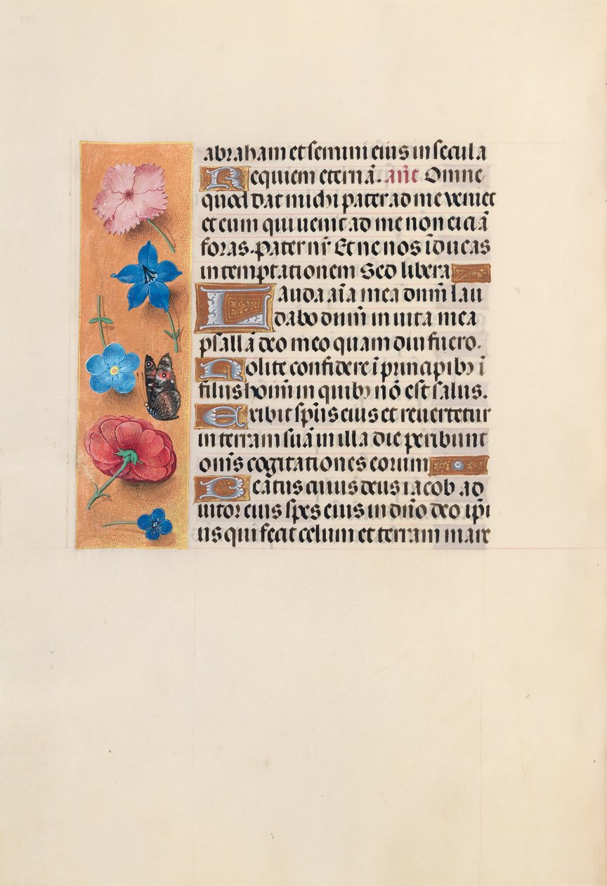Horas de la Reina Isabel la Católica, Reina de España: Fol. 224v, c. 1500 de Master of the First Prayerbook of Maximillian