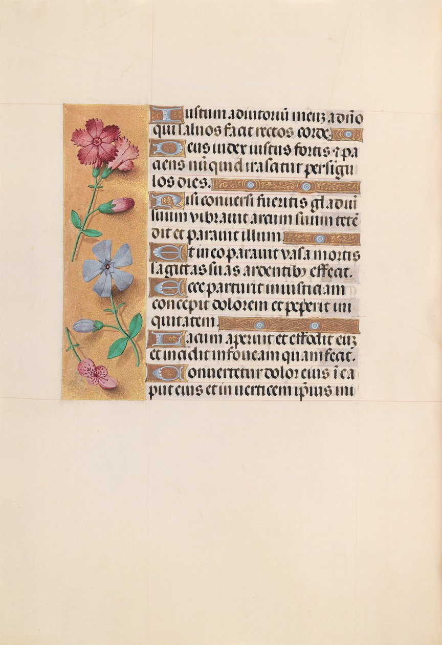 Horas de la Reina Isabel la Católica, Reina de España: Fol. 230v, c. 1500 de Master of the First Prayerbook of Maximillian
