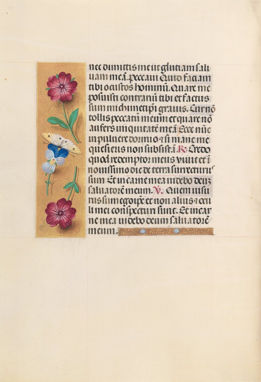 Horas de la Reina Isabel la Católica, Reina de España: Fol. 231v, c. 1500 de Master of the First Prayerbook of Maximillian