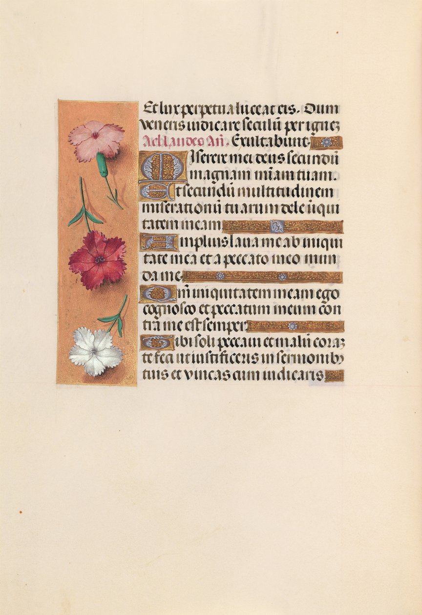 Horas de la Reina Isabel la Católica, Reina de España: Fol. 246v, c. 1500 de Master of the First Prayerbook of Maximillian