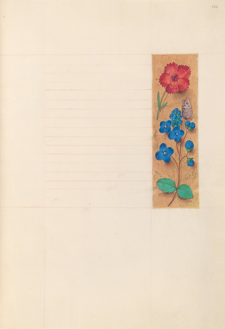 Horas de la Reina Isabel la Católica, Reina de España: Fol. 277r, c. 1500 de Master of the First Prayerbook of Maximillian