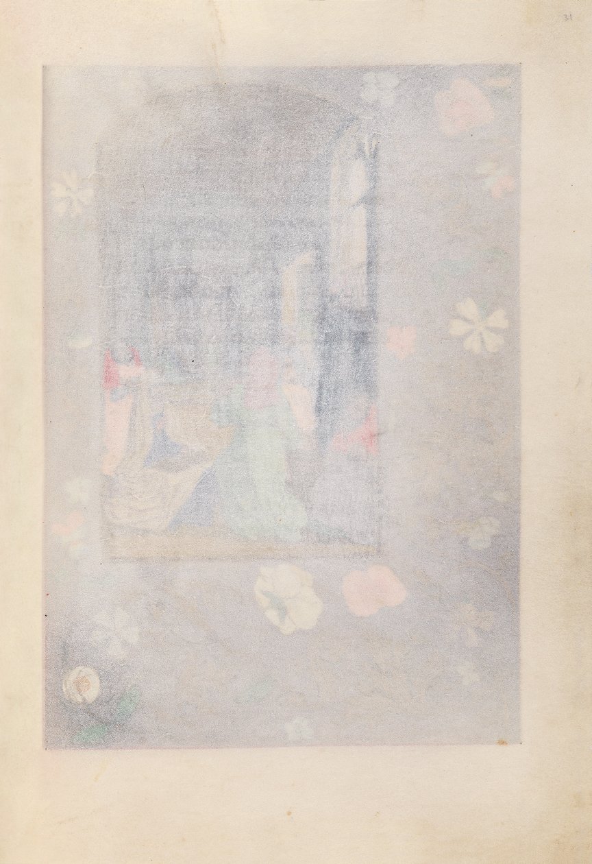 Horas de la Reina Isabel la Católica, Reina de España: Fol. 31r, c. 1500 de Master of the First Prayerbook of Maximillian