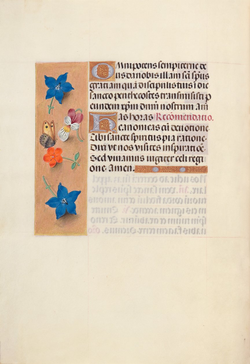 Horas de la Reina Isabel la Católica, Reina de España: Fol. 36v, c. 1500 de Master of the First Prayerbook of Maximillian