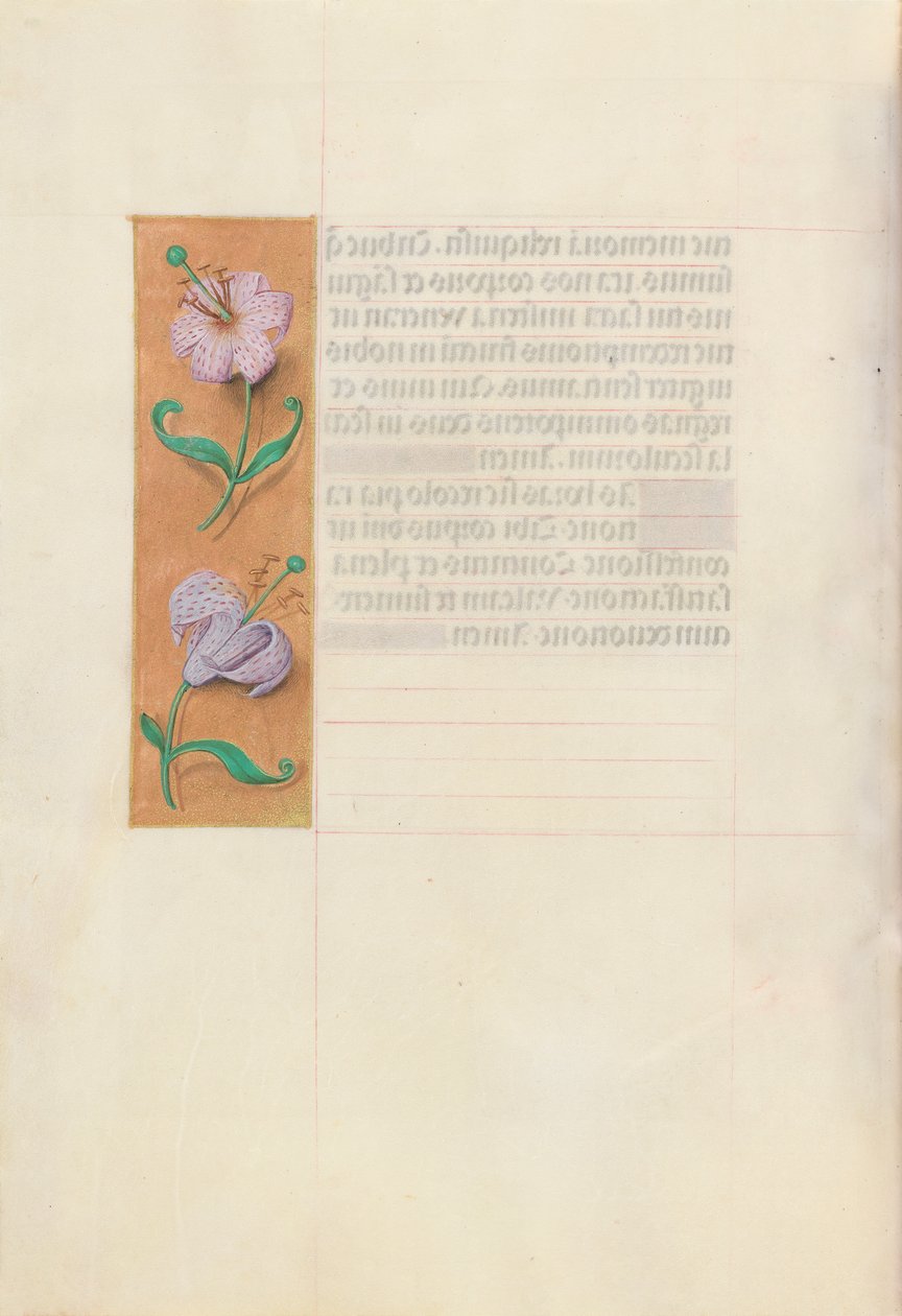 Horas de la Reina Isabel la Católica, Reina de España: Fol. 49v, c. 1500 de Master of the First Prayerbook of Maximillian