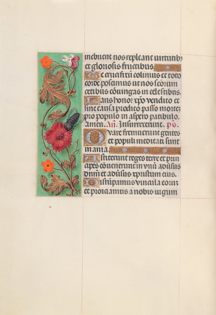 Horas de la Reina Isabel la Católica, Reina de España: Fol. 52v de Master of the First Prayerbook of Maximillian