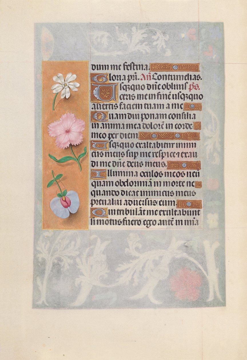 Horas de la Reina Isabel la Católica, Reina de España:  Fol. 57v de Master of the First Prayerbook of Maximillian