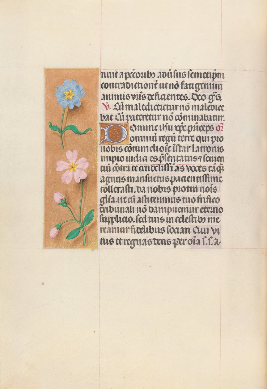 Horas de la Reina Isabel la Católica, Reina de España: Fol. 62v, c. 1500 de Master of the First Prayerbook of Maximillian