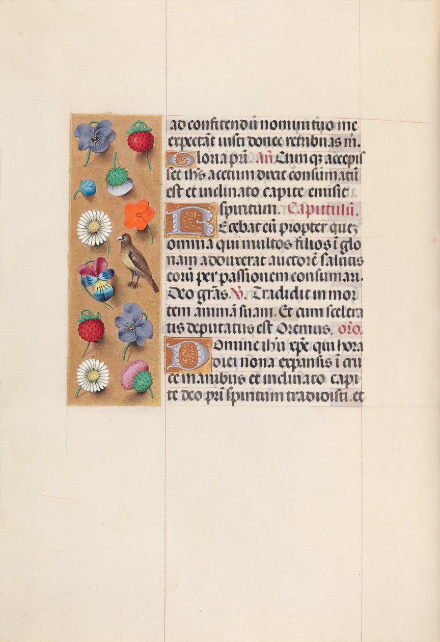 Horas de la Reina Isabel la Católica, Reina de España: Fol. 70v, c. 1500 de Master of the First Prayerbook of Maximillian