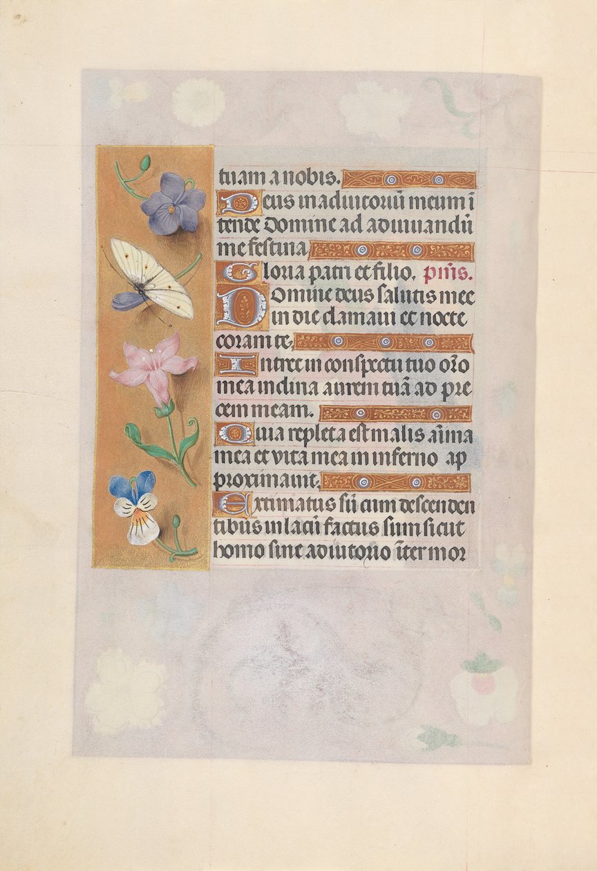 Horas de la Reina Isabel la Católica, Reina de España: Fol. 77v de Master of the First Prayerbook of Maximillian