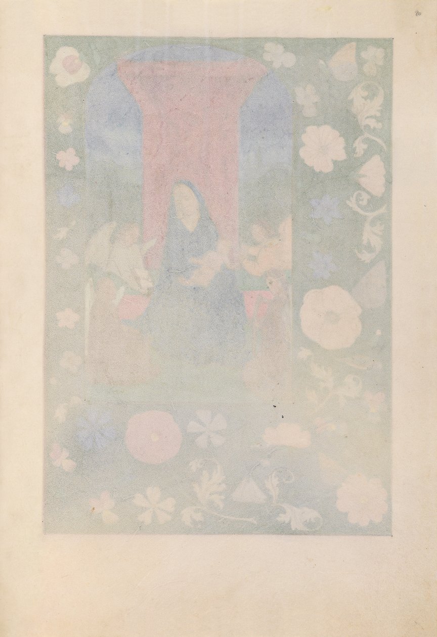 Horas de la Reina Isabel la Católica, Reina de España:  Fol. 80r de Master of the First Prayerbook of Maximillian