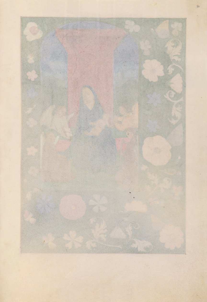 Horas de la Reina Isabel la Católica, Reina de España: Fol. 80r, c. 1500 de Master of the First Prayerbook of Maximillian