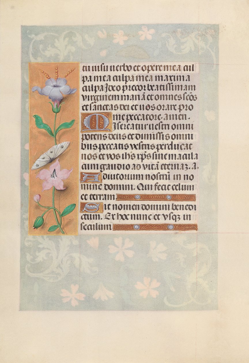 Horas de la Reina Isabel la Católica, Reina de España: Fol. 88v, c. 1500 de Master of the First Prayerbook of Maximillian