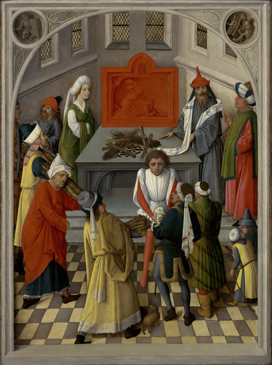 La ofrenda de los judíos de Master of the Gathering of