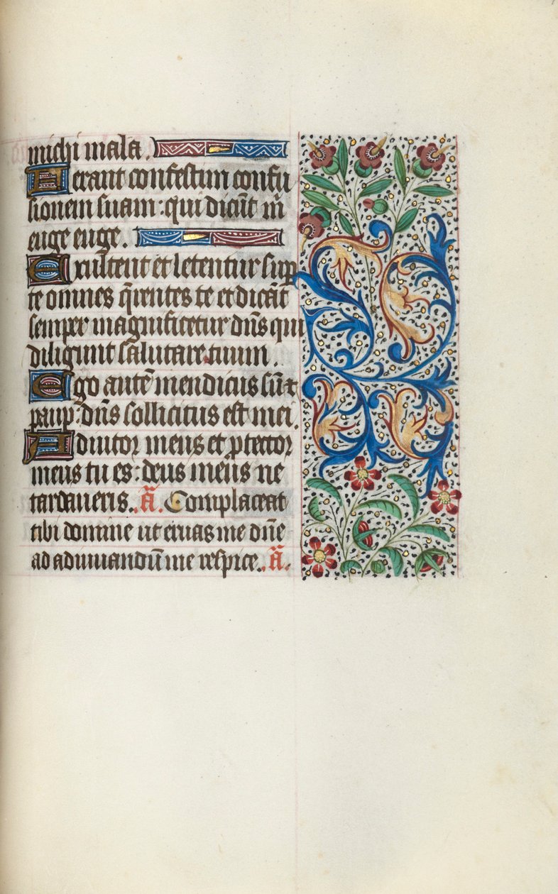 Libro de Horas (Uso de Ruán): fol. 127r de Master of the Geneva Latini
