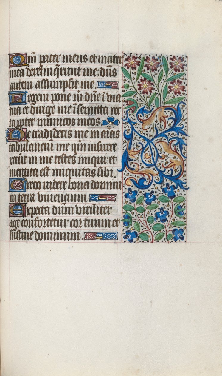 Libro de horas Uso de Rouen: fol. 122r, c. 1470 de Master of the Geneva Latini