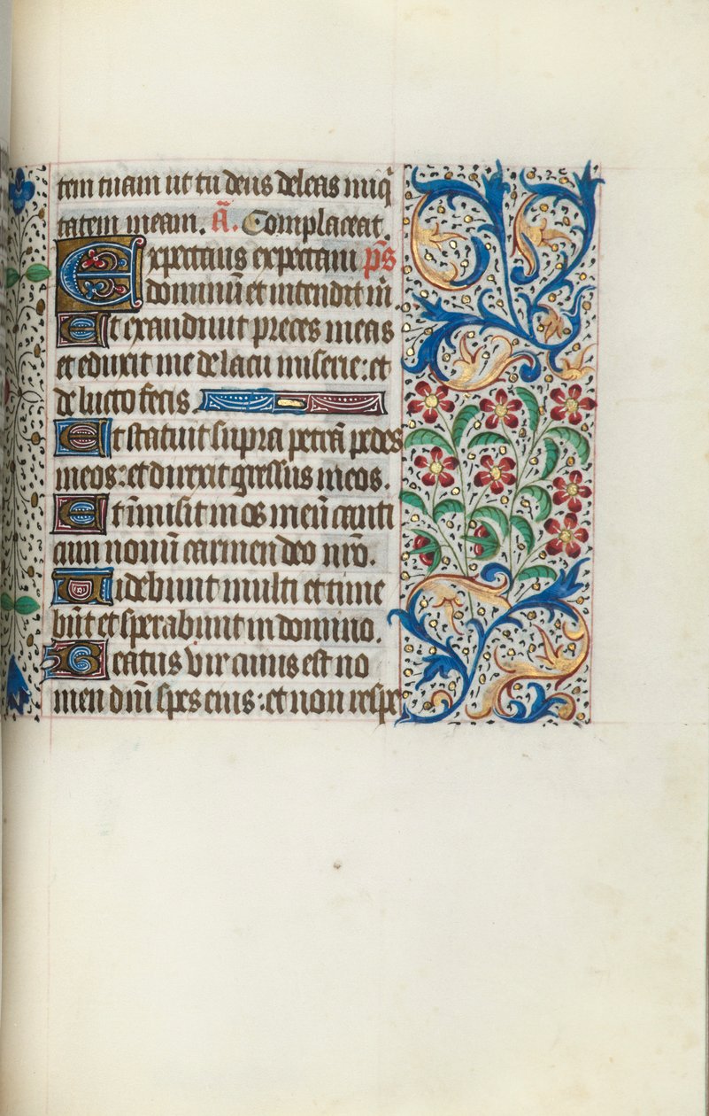 Libro de Horas Uso de Ruan: fol. 125r, c. 1470 de Master of the Geneva Latini